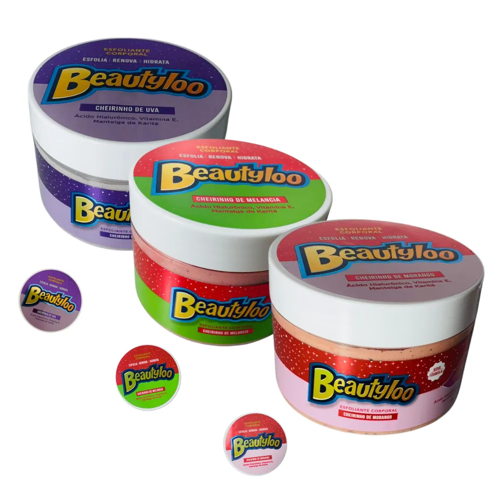 Esfoliante Corporal Beautyloo Ácido Hialurônico e Karité